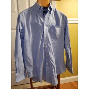 Lauren Ralph Lauren Mens Button-up Classic Fit Non Iron  Size 15.5x 32/33